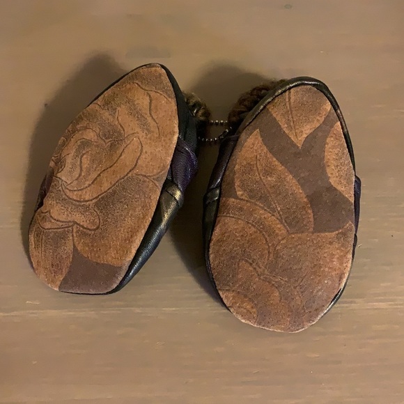 🆕 Handmade Soft Leather Moccasins - Baby Size 4 - Picture 7 of 7